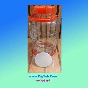 قرابه شیشه ای 10لیتری ساده